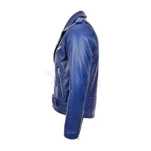 Chaquetas de cuero de buena calidad para hombre Chaqueta de cuero de moda para la venta Chaquetas de invierno de cuero cómodas - Product Image 4