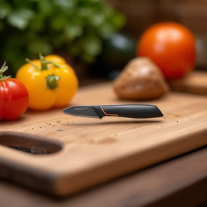 Lame de couteau à légumes (8cm) Acier inoxydable EDGE Noir 1003091 - Product Image 3