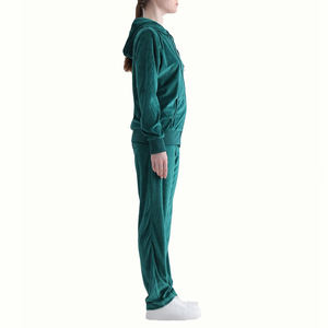 Chándal de terciopelo para mujer de alta calidad y bajo precio 2025, ropa de calle, chándal de terciopelo de fabricación profesional para mujer - Product Image 4