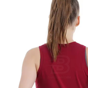 เสื้อกล้ามผู้หญิงแห้งเร็วระบายอากาศสไตล์ลำลองกำหนดสีได้เองมาใหม่2025 - Product Image 5