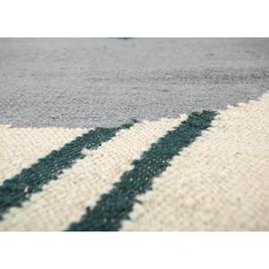 Alfombras de Lana Rosa y Morado con Diseño de Cuadros, Rectangulares de Gran Tamaño 9x12, Patrón Abstracto para Sala de Estar o Pasillo - ADWL-13063 - Product Image 3