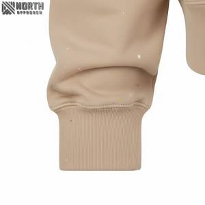 Sweats à capuche de meilleure qualité Logo personnalisé Fabricants de sweats à capuche French Terry Custom Printed Heavyweight Essentials 450 gsm hoodie - Product Image 5