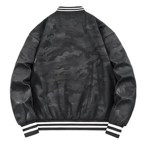 2026 New Fashionable Best Sale Top Quality Winter Embroidered Jacket Custom Mens Bomber Jacket Varsity - Product Image 2