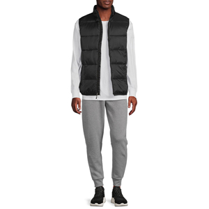 Chaleco Acolchado Grueso de Material Sólido Más Vendido para Hombre, Transpirable, Fabricantes Profesionales, Chalecos Acolchados Sin Mangas para Hombre de Invierno - Product Image 6