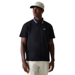 Vente en gros de golf courte longueur pour hommes pour polo 100% coton personnalisé noir blanc broderie impression de style pakistanais - Product Image 2
