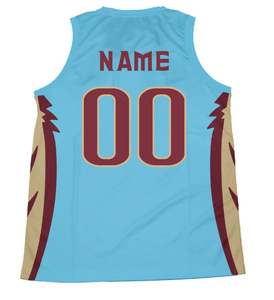 Maillot de basket-ball personnalisé de haute qualité en polyester à séchage rapide respirant Logo OEM grande taille personnalisez le logo de votre propre équipe - Product Image 4