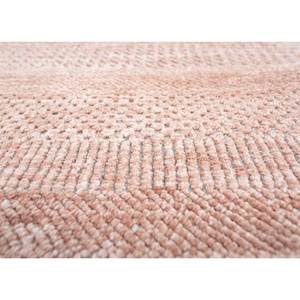 Alfombra Kairos de Lana y Viscosa Anudada a Mano, Diseño de Color Sólido Rosa y Morado para Uso Doméstico - Modelo SKWV-109 - Product Image 3