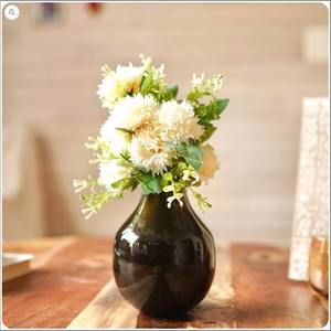 Venta al por mayor jarrón de metal de estilo rústico y antiguo con superficie pulida a mano para ajustes elegantes - Product Image 2