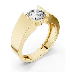 Anillo Solitario con Diamante Cultivado en Laboratorio de 1.5 CT para Mujer, Claridad VVS-VS EF, Disponible en Oro de 18KT, 14KT, 10KT y Plata 925, Color Rosa - Product Image 6