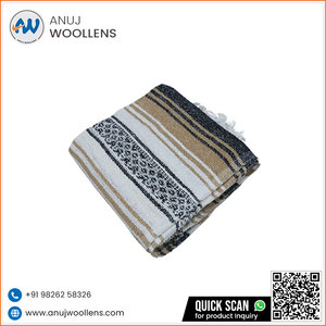 ห้องรับแขกโรงแรมผ้าห่มขนสัตว์ Falsa ธรรมชาติทอหรูหรา - Product Image 2