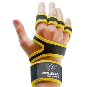 Gants de gymnastique d'entraînement unisexe personnalisés vente chaude gants de gymnastique de fitness avec Logo personnalisé pour l'haltérophilie et l'entraînement en salle de sport vente en gros. - Product Image 5