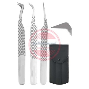 แหนบขนตาแหนบต่อสแตนเลสพร้อมโลโก้ตามสั่ง - Product Image 5