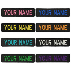 ป้ายปักผ้าเชนิลล์แบบกำหนดเอง สำหรับเย็บติดเสื้อแจ็คเก็ต กระเป๋า หมวก ชุดยูนิฟอร์ม เสื้อผ้า งานสร้างสรรค์ DIY ส่วนตัว - Product Image 1