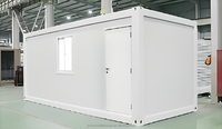 Maisons préfabriquées de conteneur préfabriquées économiques pliables à assemblage rapide pour cabines de bureau et activités diverses