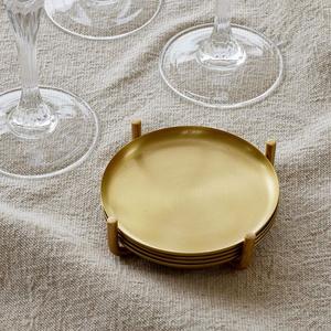 Vaisselle indienne de qualité pour les exportations Sous-verres à thé en laiton pour la maison et le restaurant Sous-verres en métal Tapis Prix d'exportation disponible - Product Image 5