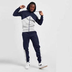 Nouveau Dernières Hommes Survêtement Polaire Matériel Hoodies Joggers 2 Pièces Ensemble Personnalisé Marque Logo Survêtement En Vrac Pas Cher Prix - Product Image 2