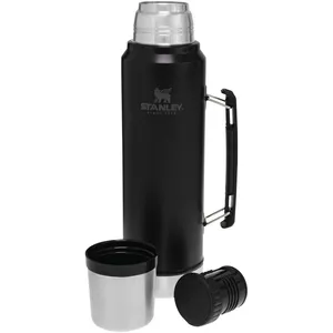 Thermos Classique en Acier Inoxydable Léger de 1000 ml avec Conservation de la Chaleur de 24 à 36 Heures – Borraccia Drinkware - Product Image 2