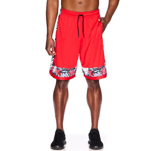 Shorts d'entraînement pour hommes en polyester 100% personnalisés Shorts de sport pour hommes Shorts de basket-ball de haute qualité tendance pour hommes avec poches à cordon - Product Image 5