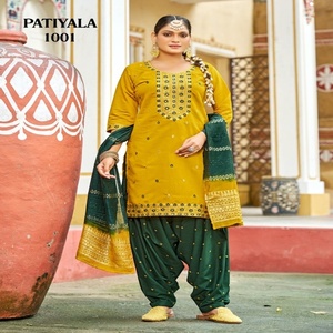 Latest Collection Gadhwal Silk With Sequins Embroidery <b>Kurti</b> Set <b>Woman</b> Fashion Manufacturer From India - Product Image 1