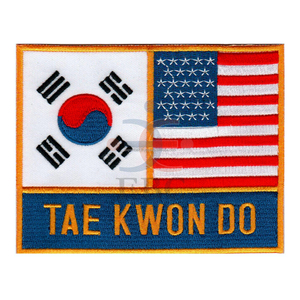 Parches y Emblemas de Tela Personalizados OEM, Bordados en 3D, Estilo Termoadhesivo, Parches de Fieltro Británicos Hechos a Máquina, Venta al por Mayor - Product Image 2