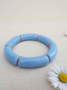 Brazalete de resina ecológico hecho a mano artesanal-Estilo de Ángel elegante moderno con patrón de modelo para regalos de negocios - Product Image 3