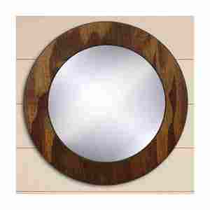 Top Selling Design & Crafted Cute <b>Mirrors</b> Decorative Round Wooden Frame Made In India With High Quality - Product Image 1