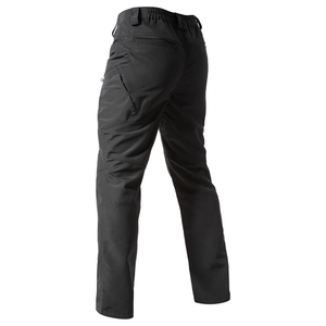 Pantalones utilitarios tácticos de secado rápido para hombre, pantalones de trabajo al aire libre, diseño de ajuste elástico transpirable con bolsillos con cremallera, OEM personalizado - Product Image 4