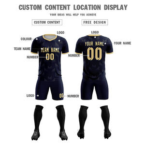 Uniforme de Fútbol Americano de Primera Calidad, Pantalones Cortos Ligeros Anti-UV 100% Poliéster, Ropa Deportiva para Clubes de Fútbol al Por Mayor, Secado Rápido, Personalizable - Product Image 4