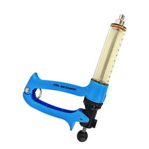 Jeringa Semiautomática de Plástico para Ganado de 20 ml/10 ml, 5 Velocidades Ajustables, Reutilizable, Inyección Continua Repetida, Veterinaria, Apta para Cerdos - Product Image 5