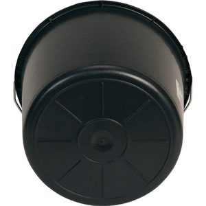 GRIPLINE D 20L Black <b>Plastic</b> Construction <b>Bucket</b> - Product Image 6
