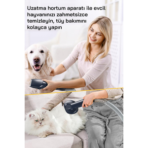 Aspirateur vertical sans fil motorisé SVC-8623 BLDC avec tête de nettoyage UV anti-acariens et accessoire pour animaux de compagnie inclus, bleu marine, officiel, rechargeable - Product Image 2