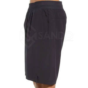 Vente en ligne Short de course léger pour homme 100% coton Motif solide Design unique Vente en gros - Product Image 5