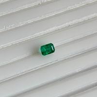 Émeraude précieuse de qualité supérieure 0,91 ct, taille octogonale, pierre précieuse facettée en vrac pour la fabrication de bijoux, pierres d'émeraude véritables provenant du fabricant