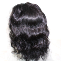 Perruques souples en dentelle complète, tressées, 100 % cheveux humains vierges vietnamiens, noir naturel, dentelle française HD transparente, luxe, longues, double densité