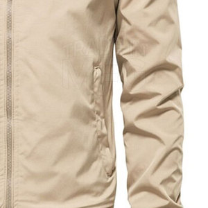 Chaqueta de bombardero de bajo peso, venta al por mayor, chaqueta de bombardero impermeable con logotipo personalizado de poliéster y nailon para hombre - Product Image 6