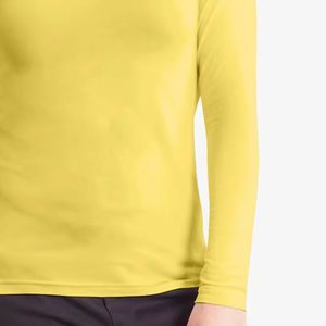 Women's Premium Collection Latest Space-Dye <b>Silky</b> Long-Sleeve Active Underscrub Under Scrubs Nurse Undershirts Womens T-Shirt - Product Image 3