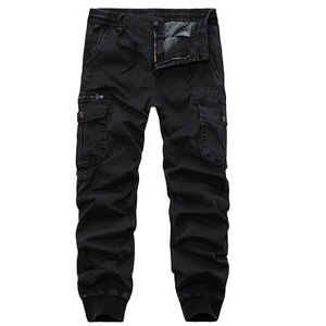 High Quality Men's Cargo Pants Casual Multi Pockets <b>Large</b> Size Pant Men Outwear Straight Trousers Sustainable Cargo Pant - Product Image 2