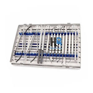 Juego de instrumentos quirúrgicos de acero inoxidable, instrumentos de Bahía de salud de alta calidad con certificado de seguridad MOL CE Clase I - Product Image 1