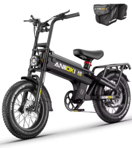 ACHETER NOUVEAU Vélo électrique A9 Pro Max à double moteur, vélo électrique avec batterie 60V 70/80ah, vitesse maximale de plus de 45 mph, pneu gras 26 * 4.8 pouces, vélo tout-terrain - Product Image 1