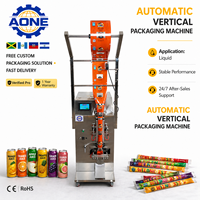 Machine d'emballage verticale numérique pour liquides, idéale pour le lait bio, les jus, les boissons, les bâtonnets glacés, les sachets de type Bolis Marcianos