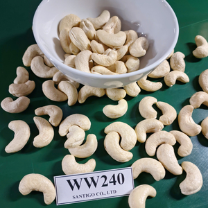 Fabriqué au Vietnam W240 Noix de cajou Kaju Badam Santigo WW240 Noyau de cajou Service 24/24 - Product Image 1