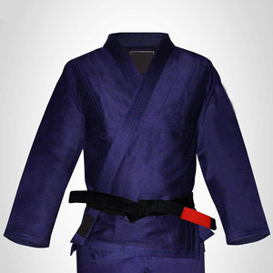 Uniforme de Judo Unisex cómodo de alta calidad con cinturón Multi-Color Martial Arts Top Wear - Product Image 4