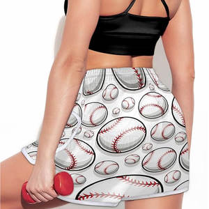 Rendimiento Softball Micro Shorts con Slim Fit y 4-Way Stretch Material Softball Micro Shorts - Product Image 3