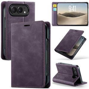 Funda de piel sintética tipo cartera con tapa para iPhone Duo, cierre magnético, soporte, ranuras para tarjetas, a prueba de golpes, venta al por mayor - Product Image 3
