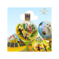 Sombrero Tradicional Vietnamita Non La con Logotipo Personalizado, Hecho a Mano con Bambú, Hierba Natural y Hoja de Palma, para Viajes, Uso Diario y Casual