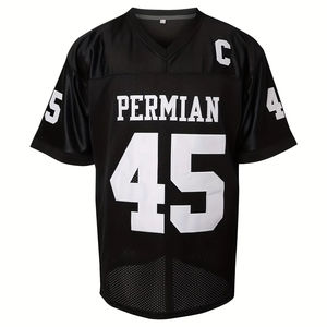 Maillots de football américain cousus pour hommes, taille plus, uniforme - Product Image 3