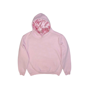 เสื้อมีฮู้ดปักลายบุผ้าซาตินหนาไซส์ใหญ่พิเศษผ้า100% เชือกรูดเสื้อผ้าปรับแต่งได้สำหรับฤดูหนาว - Product Image 1