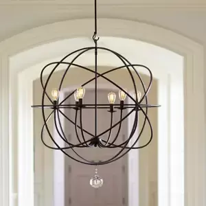 โคมไฟระย้าชุบทองทรงกลมคุณภาพสูงที่ขายดีที่สุดสําหรับบ้าน ขายดีที่สุด คุณภาพระดับพรีเมียมในราคาที่ดีที่สุด - Product Image 3