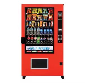 Máquina expendedora inteligente de entrega rápida, máquina expendedora combinada de aperitivos y bebidas, ideal para espacios comerciales interiores o exteriores - Product Image 2