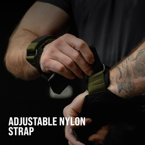 Los mejores empuñaduras de gimnasio para personas mayores y levantadores mayores Características de entrenamiento de cuero de vaca de alta resistencia Rendimiento Deadlift - Product Image 4